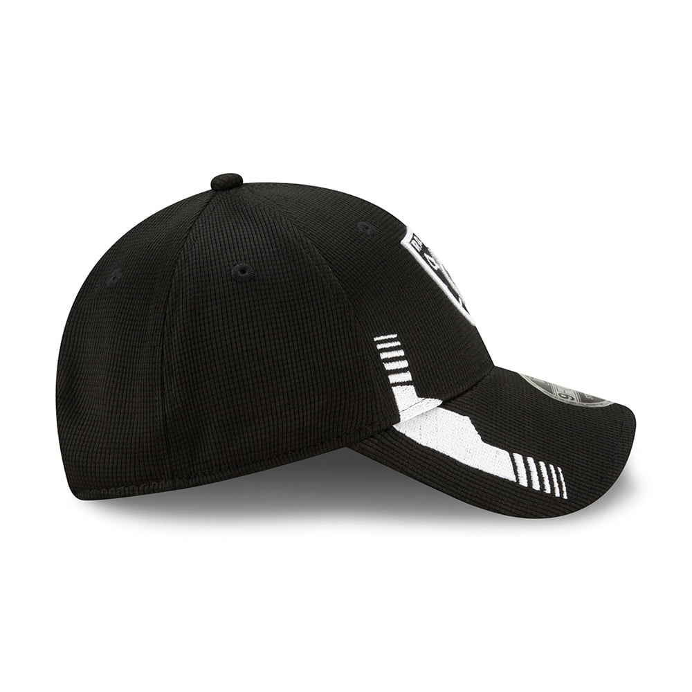 Gorra de béisbol 9FORTY Stretch Snap NFL Sideline Home Las Vegas Raiders de New Era - Negro-Blanco