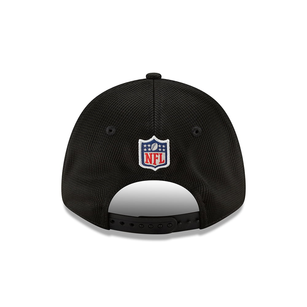 Gorra de béisbol 9FORTY Stretch Snap NFL Sideline Home Las Vegas Raiders de New Era - Negro-Blanco