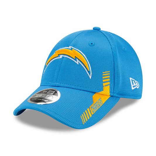 Gorra de béisbol 9FORTY Snap NFL Sideline Home Los Angeles Chargers de New Era - Azul-Dorado