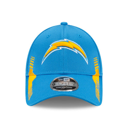Gorra de béisbol 9FORTY Snap NFL Sideline Home Los Angeles Chargers de New Era - Azul-Dorado