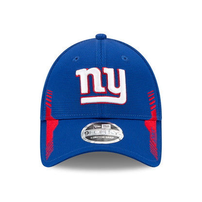 Gorra de béisbol 9FORTY NFL Sideline Home New York Giants de New Era - Azul-Rojo