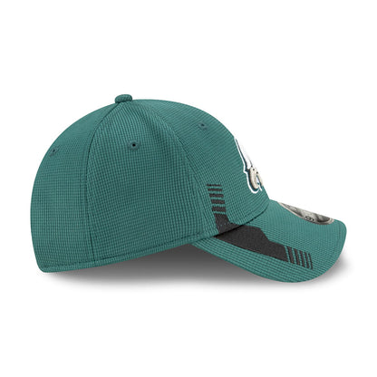 Gorra de béisbol 9FORTY Sideline Home Philadelphia Eagles de New Era - Negro-Verde Medianoche
