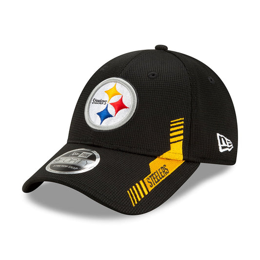 Gorra de béisbol 9FORTY Snap NFL Sideline Home Pittsburgh Steelers de New Era - Negro-Dorado