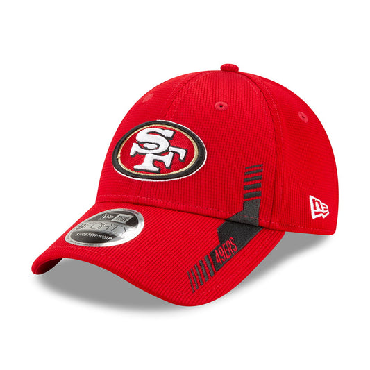 Gorra de béisbol 9FORTY NFL Sideline Home San Francisco 49ers de New Era - Rojo-Negro