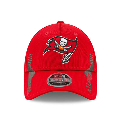 Gorra de béisbol 9FORTY Snap NFL Sideline Home Tampa Bay Buccaneers de New Era - Rojo-Negro