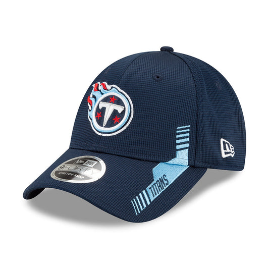 Gorra de béisbol 9FORTY Stretch Snap NFL Sideline Home Tennessee Titans de New Era - Azul