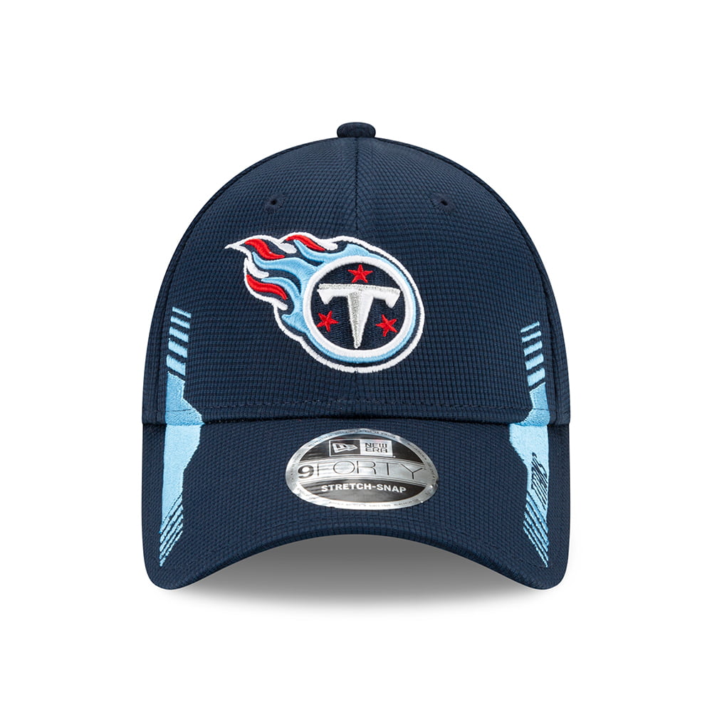 Gorra de béisbol 9FORTY Stretch Snap NFL Sideline Home Tennessee Titans de New Era - Azul