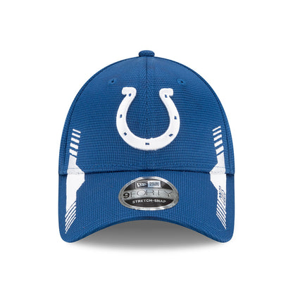 Gorra de béisbol 9FORTY Snap NFL Sideline Home Indianapolis Colts de New Era - Azul-Blanco