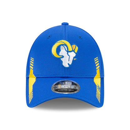 Gorra de béisbol 9FORTY Sideline Home Los Angeles Rams de New Era - Azul Real-Dorado