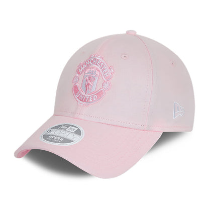 Gorra de béisbol mujeres 9FORTY Jersey Manchester United de New Era - Rosa