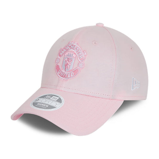 Gorra de béisbol mujeres 9FORTY Jersey Manchester United de New Era - Rosa