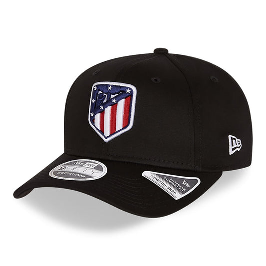 Gorra Snapback 9FIFTY Stretch Snap Atletico Madrid de New Era - Negro