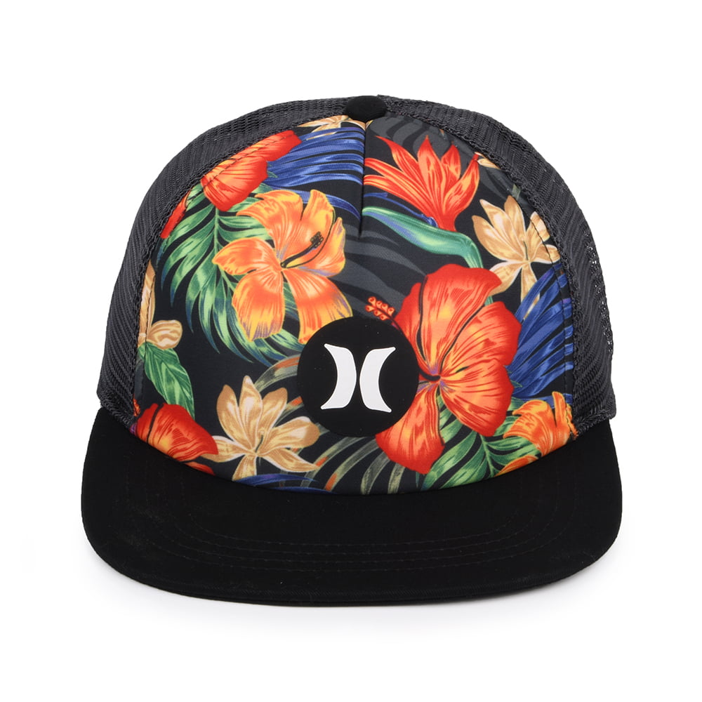 Gorra Trucker Balboa de Hurley - Negro-Floral