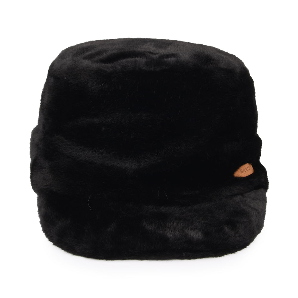 Gorra militar Dulxe de piel sintética de Barts - Negro