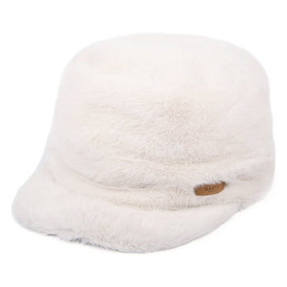 Gorra militar Dulxe de piel sintética de Barts - Crema