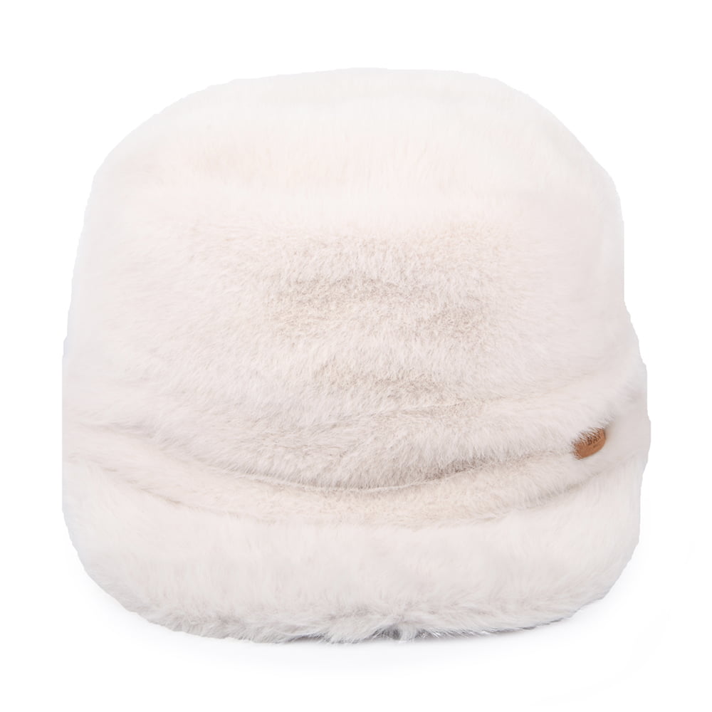 Gorra militar Dulxe de piel sintética de Barts - Crema