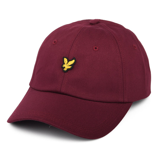 Gorra de béisbol Vintage de Lyle & Scott - Burdeos