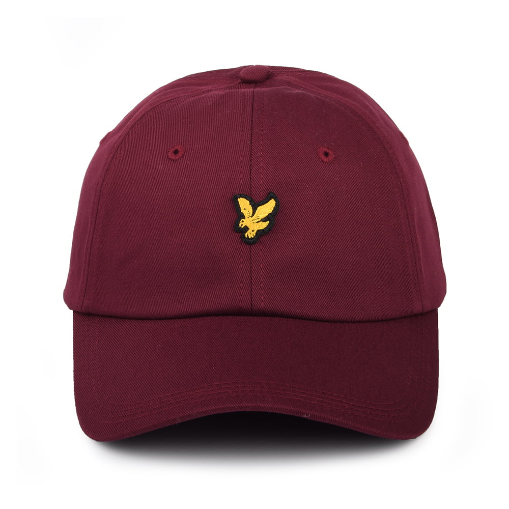 Gorra de béisbol Vintage de Lyle & Scott - Burdeos