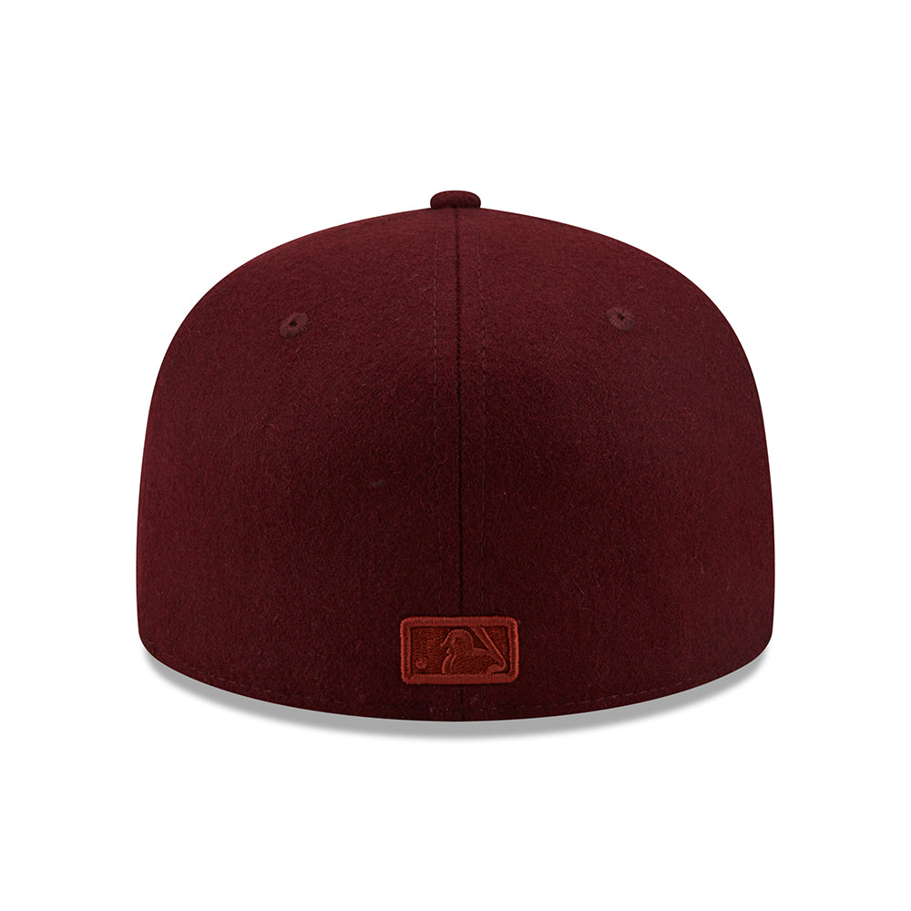 Gorra de béisbol 59FIFTY MLB Melton New York Yankees de New Era - Granate