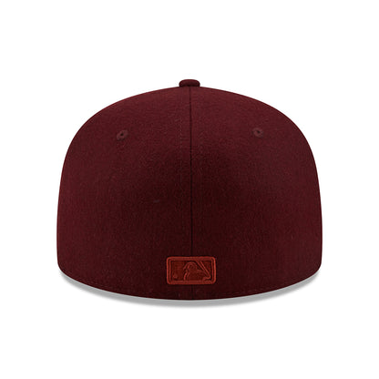 Gorra de béisbol 59FIFTY MLB Melton New York Yankees de New Era - Granate
