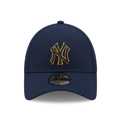 Gorra de béisbol 9FORTY MLB Pop Outline New York Yankees de New Era - Azul oscuro