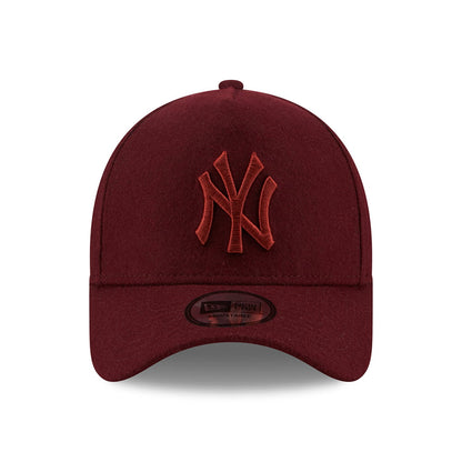 Gorra de béisbol 9FORTY MLB Melton E-Frame New York Yankees de New Era - Granate
