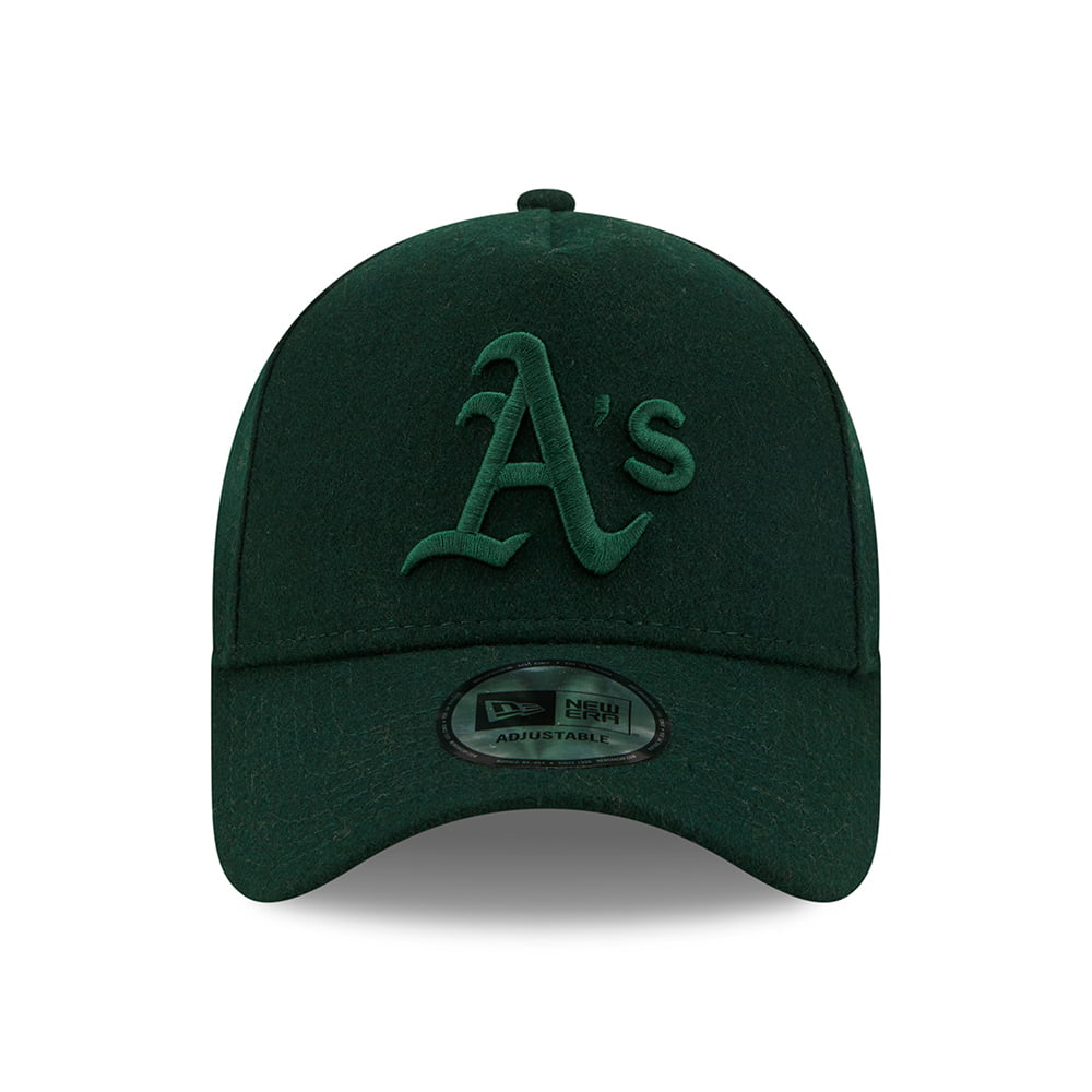 Gorra de béisbol 9FORTY MLB Melton E-Frame Oakland Athletics de New Era - Verde Oscuro