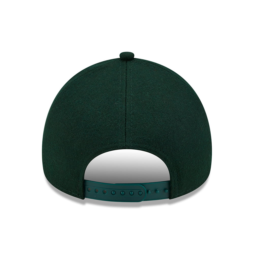 Gorra de béisbol 9FORTY MLB Melton E-Frame Oakland Athletics de New Era - Verde Oscuro