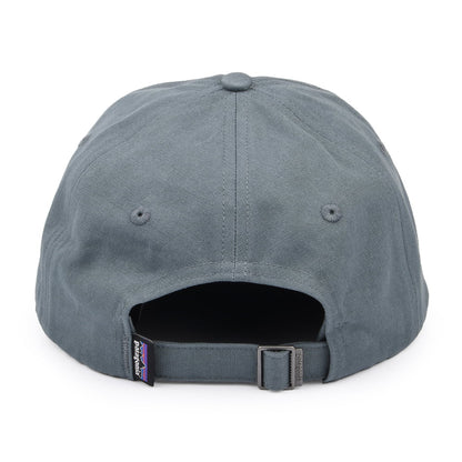 Gorra de béisbol P-6 Label de algodón orgánico de Patagonia - Gris Oscuro