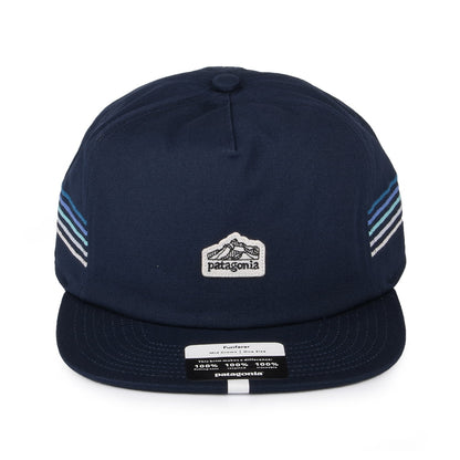 Gorra Snapback Line Logo Ridge Stripe Funfarer de Patagonia - Azul Marino