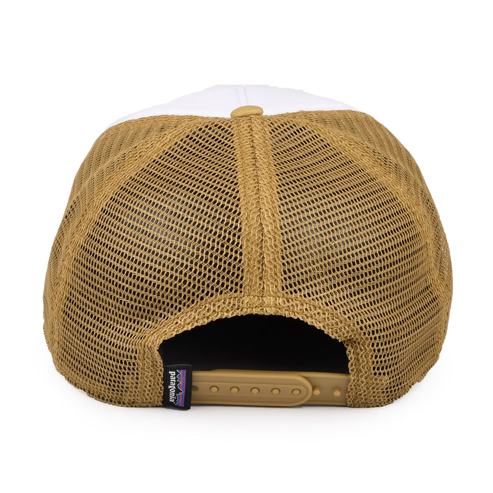 Gorra Trucker mujeres Alpine Icon Interstate de Patagonia - Blanco-Marrón