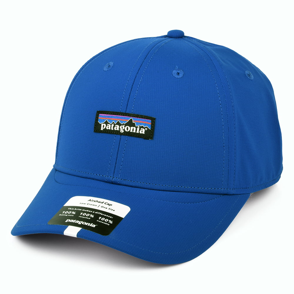 Gorra de béisbol Airshed Perfil bajo Reciclado de Patagonia - Azul