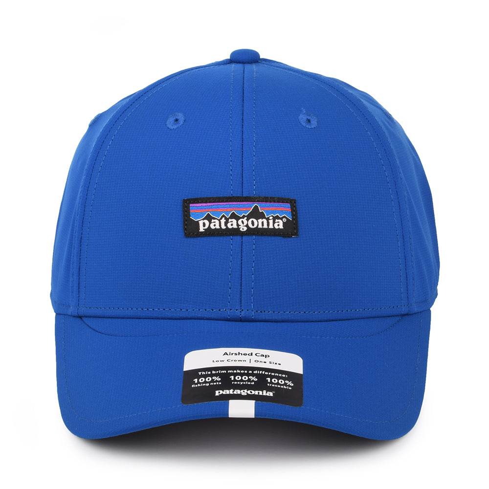 Gorra de béisbol Airshed Perfil bajo Reciclado de Patagonia - Azul