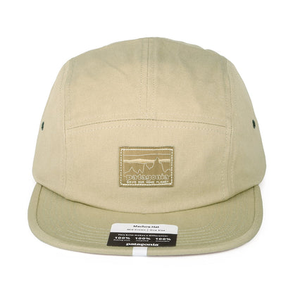 Gorra 5 paneles Maclure de algodón orgánico de Patagonia - Kaki