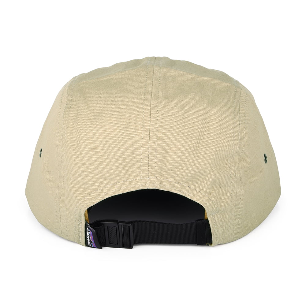 Gorra 5 paneles Maclure de algodón orgánico de Patagonia - Kaki