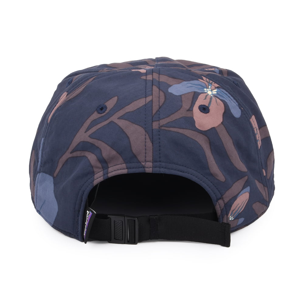 Gorra Strapback Snowfarer sin estructurar de reciclado de Patagonia - Azul Marino-Multi