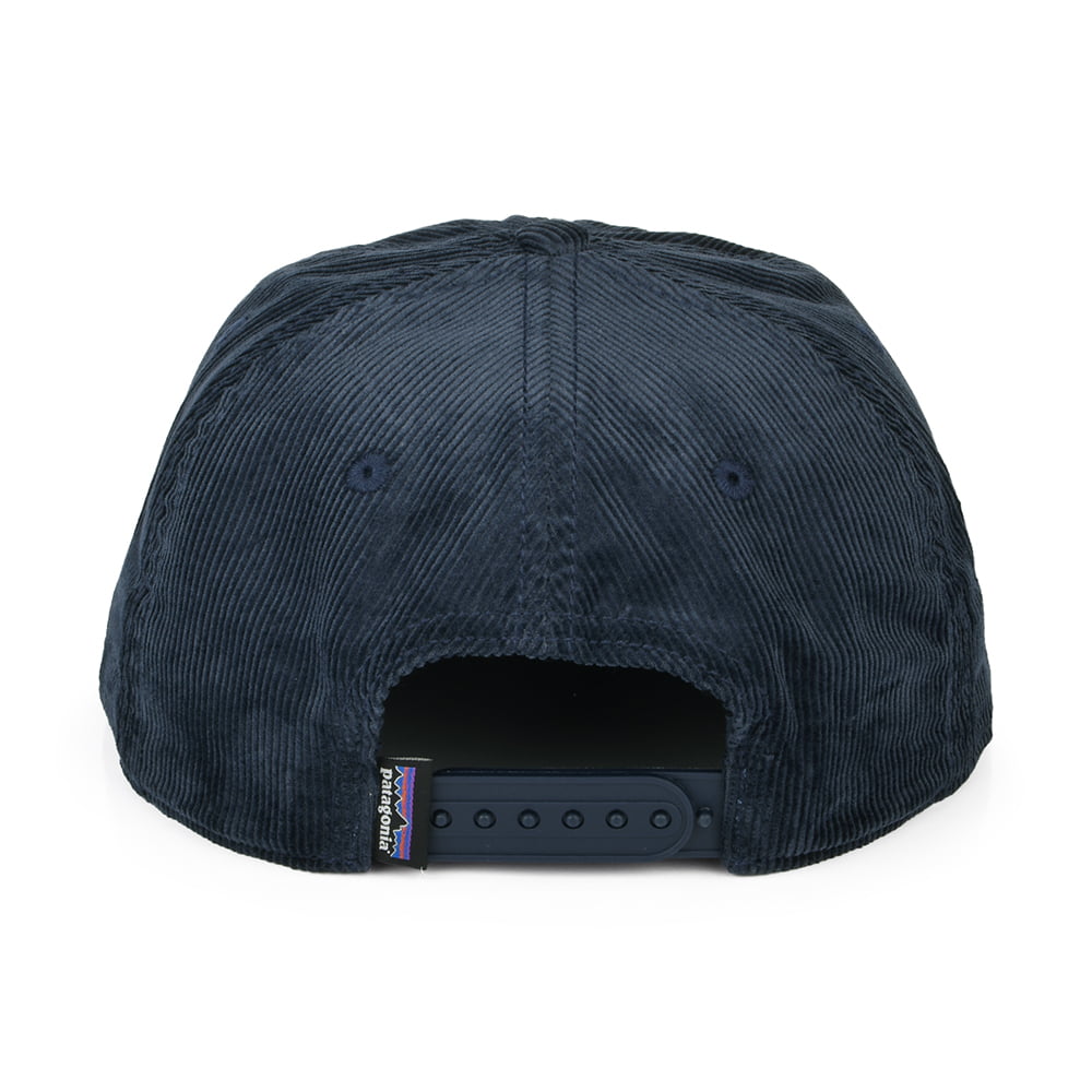 Gorra Snapback Fitz Roy Rambler de pana de Patagonia - Azul Marino