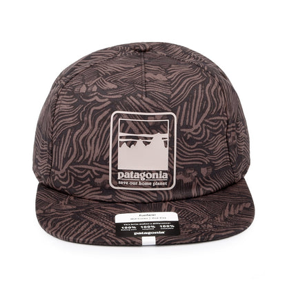 Gorra de béisbol Alpine Icon Funfarer de algodón orgánico de Patagonia - Marrón