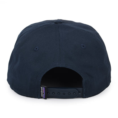 Gorra de béisbol Alpine Icon Funfarer de algodón orgánico de Patagonia - Azul Marino