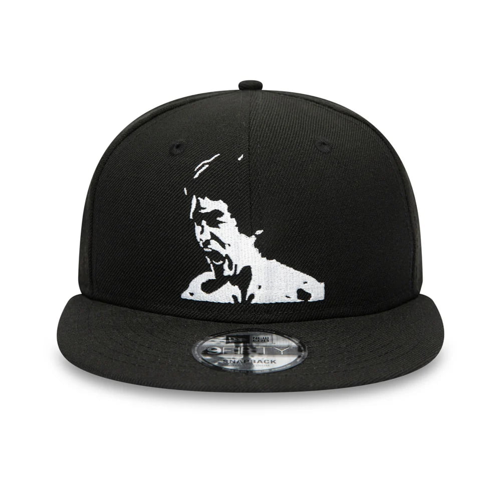 Gorra Snapback 9FIFTY Bruce Lee de New Era - Negro
