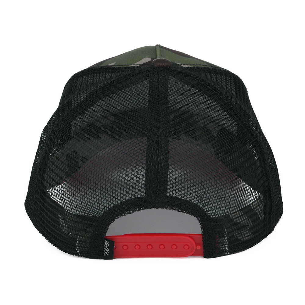 Gorra Trucker Black Panther de Goorin - Camuflaje