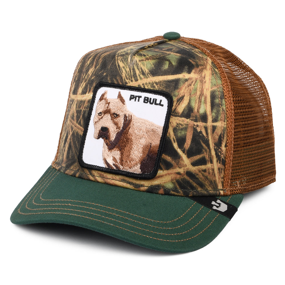 Gorra Trucker Pitbull de Goorin - Camuflaje