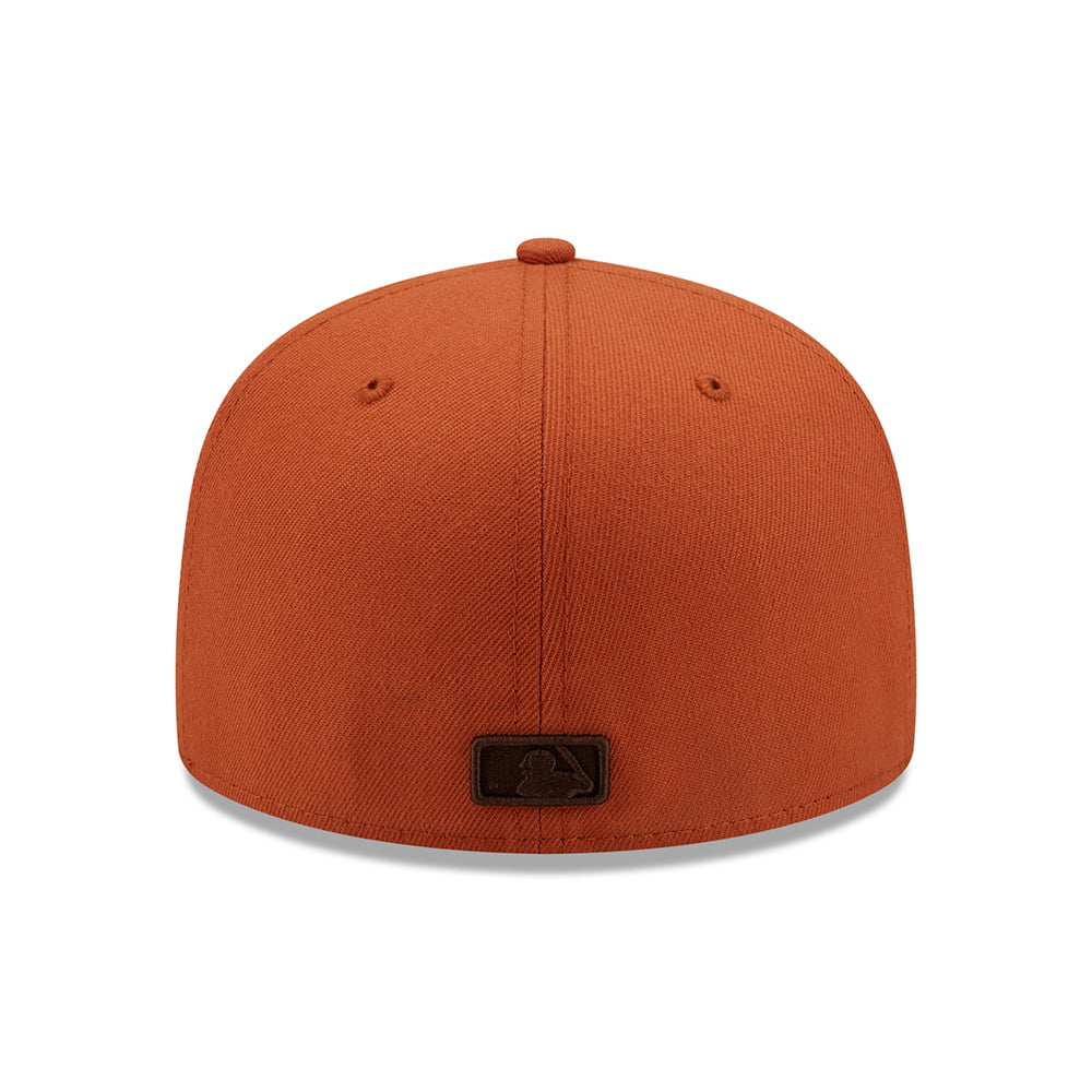 Gorra de béisbol 59FIFTY MLB League Essential I New York Yankees de New Era - Ocre-Marrón
