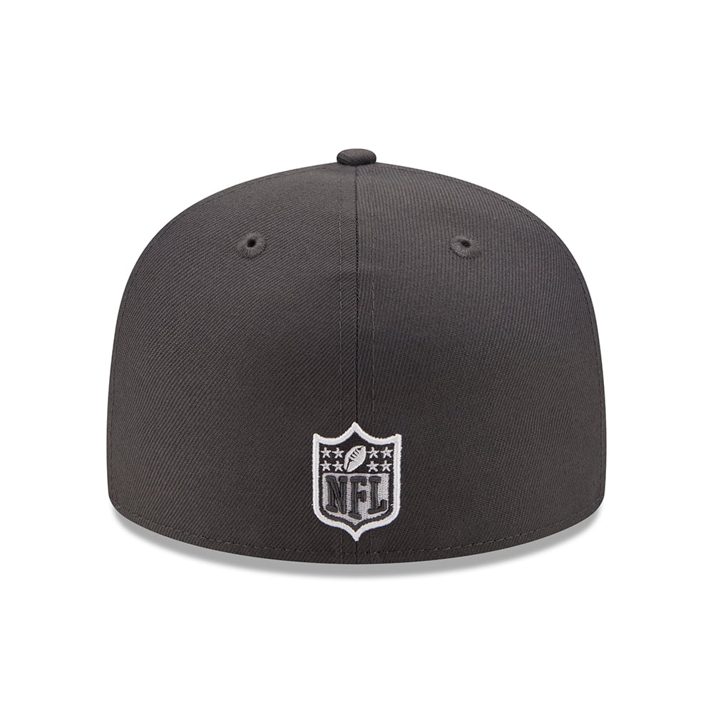 Gorra de béisbol 59FIFTY NFL OTC Kansas City Chiefs de New Era - Grafito-Rojo