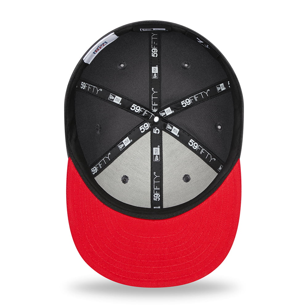 Gorra de béisbol 59FIFTY NFL OTC Tampa Bay Buccaneers de New Era - Grafito-Rojo