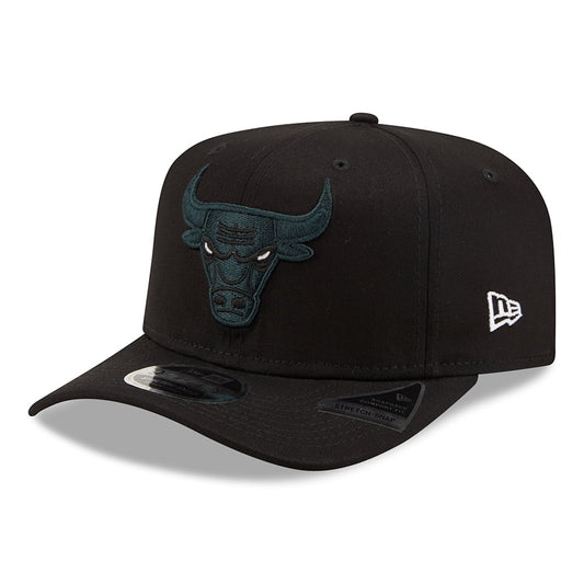 Gorra Snapback 9FIFTY NBA League Essential Stretch Snap Chicago Bulls de New Era - Negro