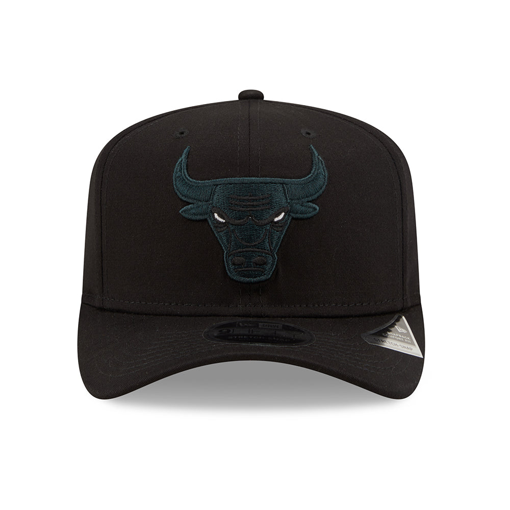 Gorra Snapback 9FIFTY NBA League Essential Stretch Snap Chicago Bulls de New Era - Negro