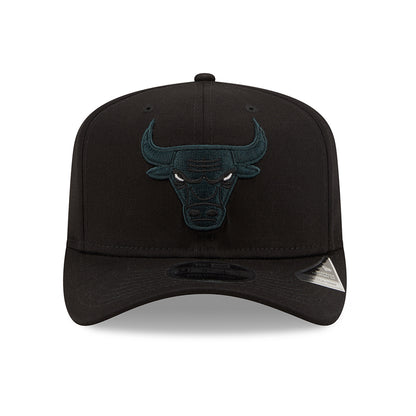 Gorra Snapback 9FIFTY NBA League Essential Stretch Snap Chicago Bulls de New Era - Negro