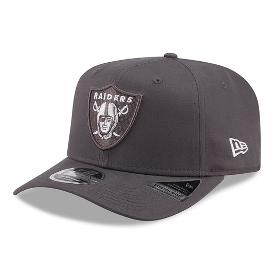 Gorra Snapback 9FIFTY NFL League Essential Stretch Snap Las Vegas Raiders de New Era - Grafito