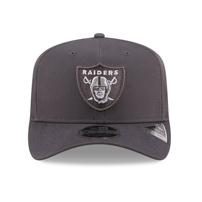 Gorra Snapback 9FIFTY NFL League Essential Stretch Snap Las Vegas Raiders de New Era - Grafito